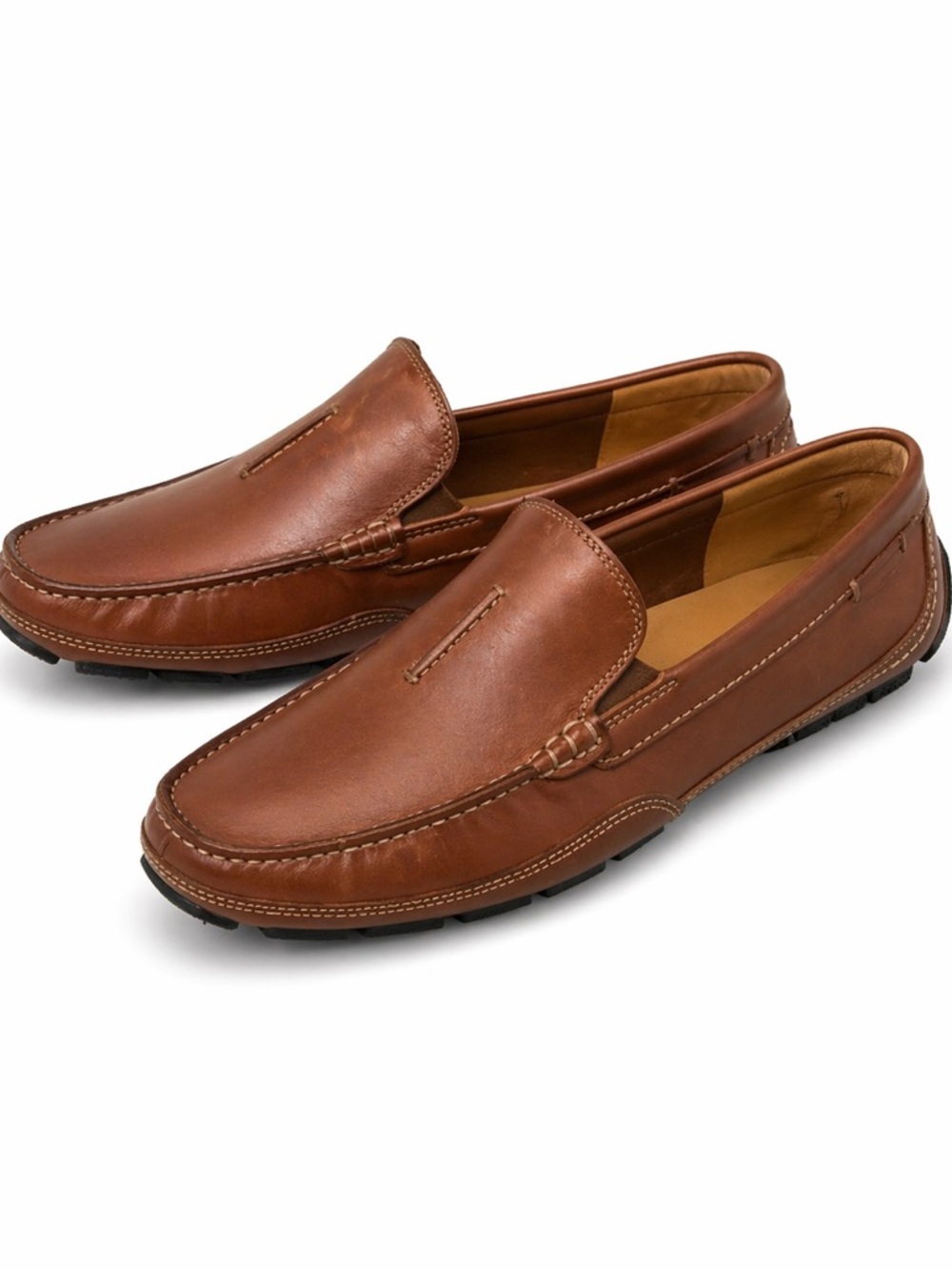 Clarks Men's Brown Leather Loafers